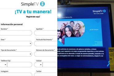 ¡PENDIENTES! Aseguran que ya estaría habilitada la página web de SimpleTV para el registro de decodificadores (A unos les abre, a otros no)