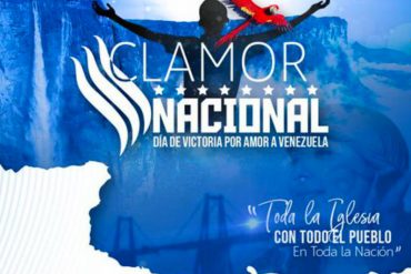 ¡SEPA! Iglesia cristiana invita a jornada de clamor y oración por Venezuela este #5D: «Es hora de tocar el corazón de Dios»