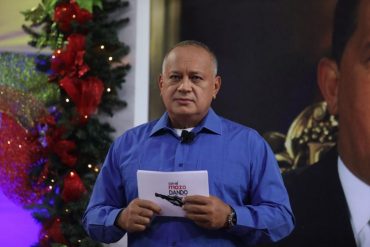 ¿QUÉ TAL? Diosdado Cabello aseguró que el narcotráfico financió la campaña de candidatos “opositores” a las parlamentarias de Maduro