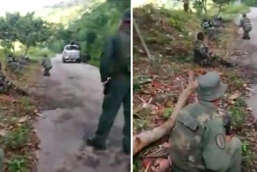 ¡SE LO MOSTRAMOS! El fuerte video del enfrentamiento entre militares y bandas armadas en Sucre