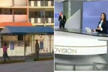 ¡VEA! Globovisión reportaba “importante afluencia de electores” en el centro en el que votaba Bernabé Gutiérrez (y amaneció casi vacío) (+Video)