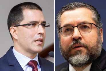 ¡LE CONTAMOS! La razón por la que Arreaza mandó a tomarse un “té de moringa” al canciller de Brasil