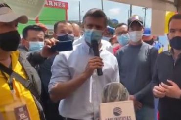 ¡LE CONTAMOS! Leopoldo López recorrió los puntos de la consulta popular en Bogotá este #12Dic: “Vamos a seguir luchando hasta vencer”  (+Video)