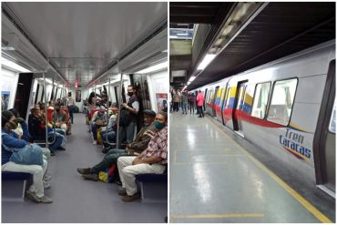 ¡LE MOSTRAMOS! Así quedaron los trenes “remodelados” del Metro de Caracas: contarán con nueva imagen y menos asientos (+Fotos)