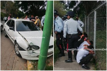 ¿QUÉ TAL? Detenida una funcionaria de PoliMiranda en pleno intento de secuestro en los Altos Mirandinos (+Imágenes)