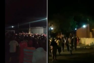 ¡LE MOSTRAMOS! Habitantes de los Valles del Tuy protestaron por la venta de pernil descompuesto (+Video)