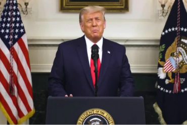¡SE LO CONTAMOS! Trump dirige un discurso que califica como «el más importante» que ha hecho: «Ya tenemos la evidencia del fraude y está muy claro»