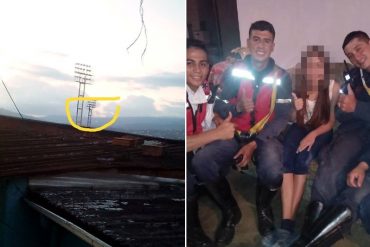 ¡TERRIBLE! “Se va a tirar, se va a tirar”: joven embarazada intentó quitarse la vida lanzándose de una torre de iluminación en Táchira (+Video fuerte)