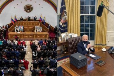 ¡DESESPERADO! Maduro pidió a su Parlamento chavista “tomar iniciativas” para un nuevo comienzo” en las relaciones de EEUU y Venezuela (+Video)