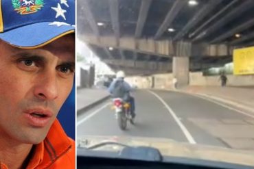 ¡NO LA DEJÓ PASAR! Capriles recorre Caracas para desmentir los rumores de un supuesto viaje a Europa: “Yo no soy responsable de las frustraciones de las otras personas” (+Video)