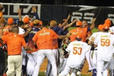 ¡SACARON LA ESCOBA! Caribes de Anzoátegui se tituló campeón de la LVBP sin dejar a Cardenales de Lara al menos ganar un juego (+Video emocionante)