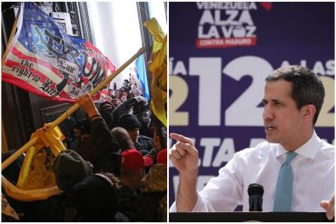 ¡ENTÉRESE! “El ataque al Capitolio de EEUU es contra la democracia”: Lo que dijo Guaidó sobre violentos hechos de este #6Ene