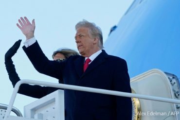 ¡DURO! “Estaré observando. Tengan una buena vida, nos vemos pronto”: Trump apunta al futuro en su discurso de despedida como presidente (+Video)