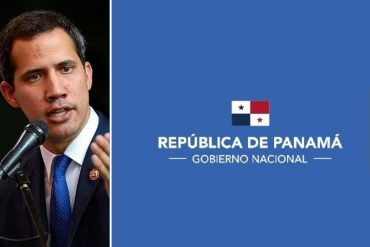 ¡NO LE SOLTÓ LA MANO! Panamá ratifica su apoyo a la Asamblea Nacional electa en 2015 y a Juan Guaidó (+Comunicado)