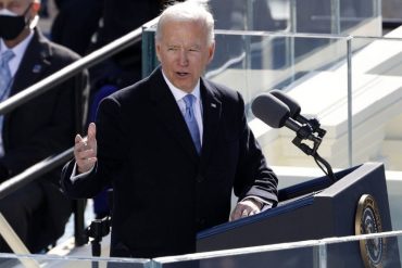 ¡NO SE LAS PIERDA! Estas son las 7 frases más destacadas del primer discurso de Joe Biden como presidente de EEUU