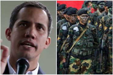 ¡CONTUNDENTE! Guaidó exigió un pronunciamiento de la FANB por asesinatos de militares “a manos de grupos terroristas amparados por Maduro”