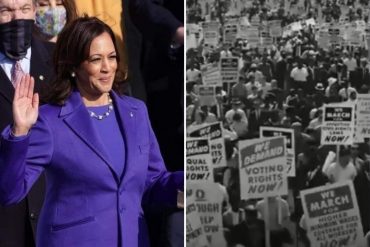 ¡CONMOVEDOR! “Estoy aquí hoy por las mujeres que vinieron antes de mí”: el mensaje de Kamala Harris en su primer día como vicepresidenta de EEUU