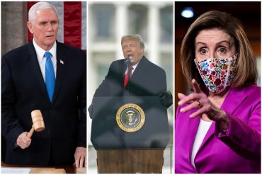 ¡LE CONTAMOS! Pelosi advirtió que el Congreso iniciará un juicio político contra Trump si Pence no invoca la 25° Enmienda de la Constitución (+Video)