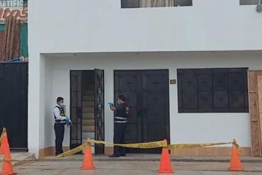 ¡TERRIBLE! A balazos mataron a una pareja de venezolanos en Perú mientras ingerían licor en su vivienda