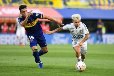 ¡VEA! «Grande» Así fue el monumental golazo de Soteldo en el partido del Santos contra el Boca Juniors en la semifinal de la Copa Libertadores (+Video)