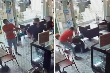 ¡TERRIBLE! Venezolano arrastró y golpeó a un empresario para robarle una cadena de oro en Colombia (+video del indignante momento)