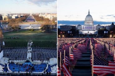 ¡LE MOSTRAMOS! Así luce el Capitolio de EEUU para la toma de posesión de Joe Biden este #20Ene (+Fotos)