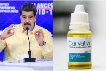 Ratifican condena contra fabricantes del Carvativir, las “gotas milagrosas” de Maduro contra el COVID-19: son acusados de venderlas a otros países (+Video)