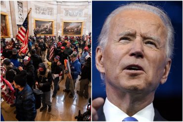 ¡LO DIJO! Biden criticó que policías hayan tratado con “mayor condescendencia” a asaltantes del Congreso que a manifestantes antirracismo