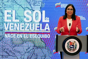 Delcy Rodríguez pidió a la Corte Internacional de Justicia que desestime el caso presentado por Guyana sobre la disputa fronteriza por el Esequibo