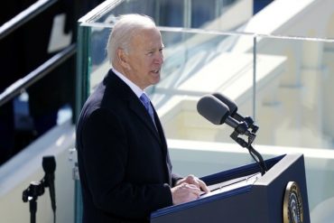 ¡ASÍ LO DIJO! Biden pidió unidad en su discurso inaugural como presidente de EEUU: “Mis conciudadanos, tenemos que ser diferentes a esto”
