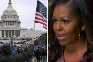 ¡DURAS PALABRAS! Michelle Obama a los manifestantes del Congreso: “Cumplieron los deseos de un presidente antipatriótico” (+Comunicado)