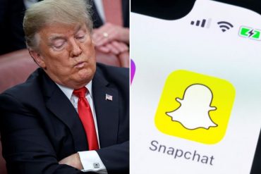 ¡SE LO CONTAMOS! Snapchat elimina permanentemente la cuenta de Donald Trump por “difundir desinformación e incitar a la violencia”