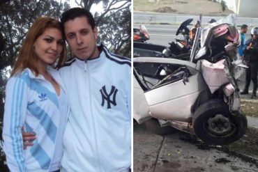 ¡QUÉ FUERTE! Joven de 34 años ahorcó a su esposa y luego se mató al estrellarse en la autopista Francisco Fajardo al manejar a toda velocidad