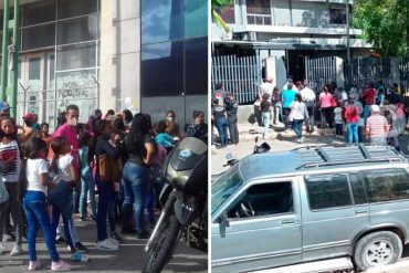 ¡LE MOSTRAMOS! Así de abarrotadas se encuentran las oficinas del Saime en el interior del país por la jornada de cedulación para niños (+Fotos +Video)