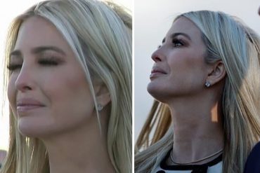 ¡MÍRELA! Ivanka Trump rompió en llanto durante la despedida de su padre en la Casa Blanca (+Video)