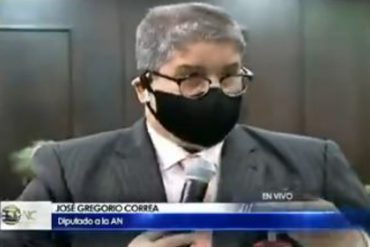 ¡VEA! La polémica denuncia de José Gregorio Correa ante la ilegítima AN que encendió las redes este #5Ene: «El 80% de Venezuela no votó por ustedes” (+Video)