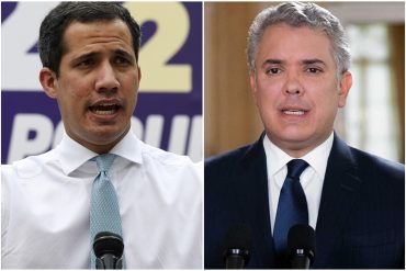 ¡ASÍ LO DIJO! Guaidó condenó atentado a tiros contra Iván Duque: “Tiene relación con acceso a recursos y protección de la narcoguerrilla desde Venezuela”