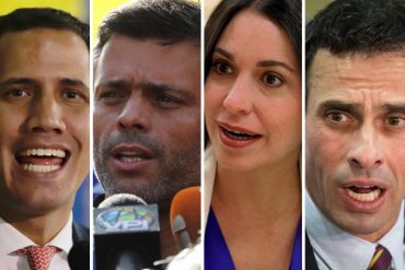 ¡SE LO TENEMOS! Estos serían los dirigentes políticos más impopulares de la oposición venezolana, según Hinterlaces (+Datos)