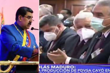 ¡RETRATADOS! Luis Parra y Bernabé Gutiérrez aplaudieron complacientes a Maduro cuando criticaba a la “izquierda trasnochada” y a la “derecha trumpista” (+El Video de la noche)