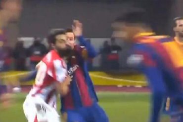 ¡LE CONTAMOS! Leo Messi fue expulsado de un partido por un darle un tremendo “lepe” a otro jugador (+Videos)