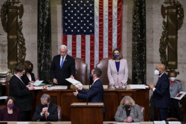 ¡ATENCIÓN! El Congreso de EEUU confirma la victoria de Biden tras actos de violencia en el Capitolio