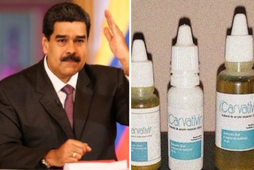 ¡ASÍ LO DIJO! Maduro informó que a partir de esta semana comenzará la producción del Carvativir: “Lo distribuiremos por miles” (+Video)