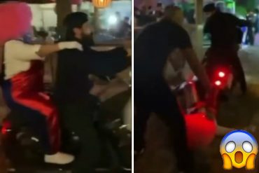 ¡ESO DOLIÓ! La estrepitosa caída de una payasita «NiFu-NiFa» en la fiesta de cumpleaños de la hija de Marko Música (+Video)