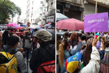 ¡INDIGNADOS! Venezolanos protestan en Argentina para exigir justicia por abuso sexual contra connacional (+Fotos +Videos)