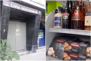 ¡ESCANDALAZO! Erika Farías permitió la instalación de un bodegón, una “heladería sifrina” y otros locales privados en la residencia estudiantil Livia Gouverneur (+chavistas furiosos +fotos)