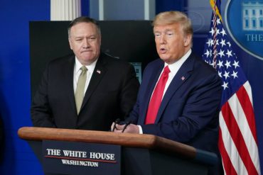 ¡ENFADADO! Pompeo condenó censura de Twitter a Trump: «No podemos dejar que silencien a 75 millones de americanos. Esto no es China»