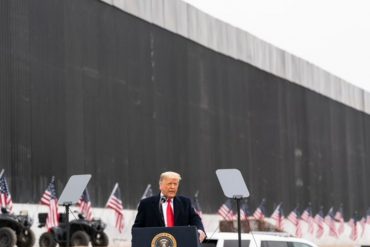 ¡VEA! Trump hizo llamado a la «paz y la calma» desde Texas: «Es momento de que nuestra nación se recupere» (+Video)