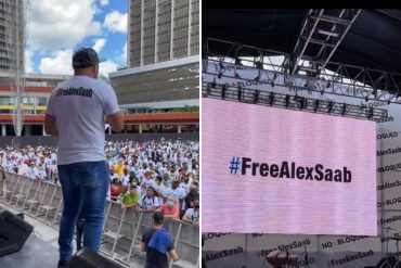 ¡AUNQUE USTED NO LO CREA! El descarado concierto organizado por el régimen para pedir la libertad de Alex Saab (violó todas las medidas de bioseguridad) (+Fotos +Video)