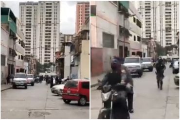 ¡LO ÚLTIMO! Un muerto y un policía herido durante enfrentamiento entre la PNB y presuntos delincuentes en Capuchinos (+Video)