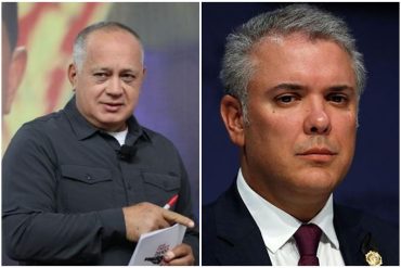 ¡SI TÚ LO DICES! Diosdado Cabello sobre Iván Duque: “Le molesta que gobierne la revolución porque agarramos la droga que él produce”